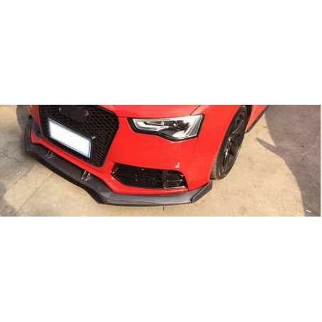 Front Bumper Add-On Spoiler Lip suitable for AUDI A5 8T RS5 (2008-2016) Real Carbon Front Bumper Add-On Spoiler Lip suitable for AUDI A5 8T RS5 (2008-2016) Real Carbon