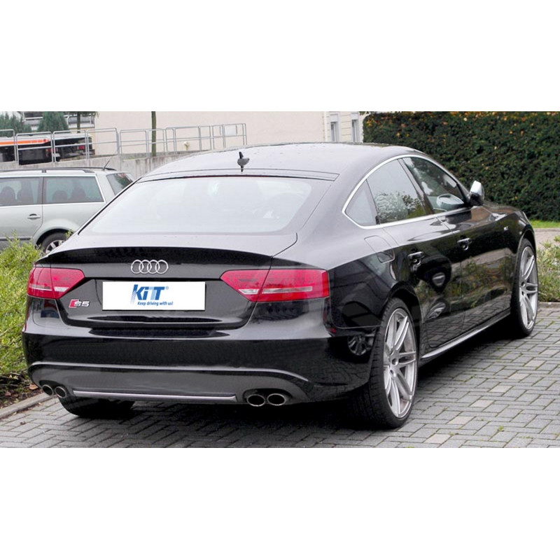Rear Bumper Valance Diffuser suitable for AUDI A5 8T 4D Sportback S-Line Non Facelift (2007-2011)