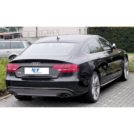Rear Bumper Valance Diffuser suitable for AUDI A5 8T 4D Sportback S-Line Non Facelift (2007-2011) Rear Bumper Valance Diffuser suitable for AUDI A5 8T 4D Sportback S-Line Non Facelift (2007-2011)