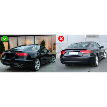 Rear Bumper Valance Diffuser suitable for AUDI A5 8T 4D Sportback S-Line Non Facelift (2007-2011) Rear Bumper Valance Diffuser suitable for AUDI A5 8T 4D Sportback S-Line Non Facelift (2007-2011)