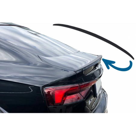 Trunk Boot Lid Spoiler suitable for AUDI A5 F5 8W8 5D Sportback (2017-Up) S5 Design Trunk Boot Lid Spoiler suitable for AUDI A5 F5 8W8 5D Sportback (2017-Up) S5 Design