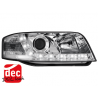 DAYLINE headlights suitable for AUDI A6 4B 97-01 _drl-optic _ chrome DAYLINE headlights suitable for AUDI A6 4B 97-01 _drl-optic _ chrome