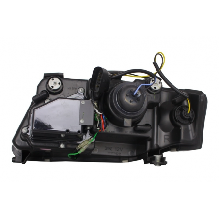 Headlights LED suitable for AUDI A6 4B (2001-2004) DRL-Optic Daytime Running Light Black Headlights LED suitable for AUDI A6 4B (2001-2004) DRL-Optic Daytime Running Light Black