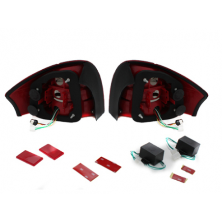 LED taillights suitable for AUDI A6 97-04 _ red/crystal LED taillights suitable for AUDI A6 97-04 _ red/crystal