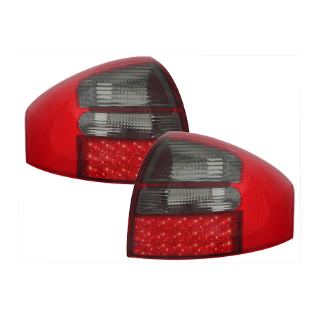LED taillights suitable for AUDI A6 97-04 _ red/crystal LED taillights suitable for AUDI A6 97-04 _ red/crystal