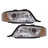 Headlights suitable for AUDI A6 4B 97-01 chrome Headlights suitable for AUDI A6 4B 97-01 chrome