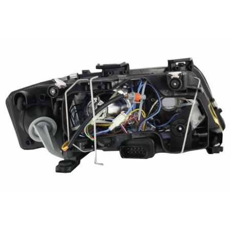 Headlights Angel Eyes Xenon suitable for AUDI A6 4B (C5) (2001-2004) Limo Avant Chrome Headlights Angel Eyes Xenon suitable for AUDI A6 4B (C5) (2001-2004) Limo Avant Chrome