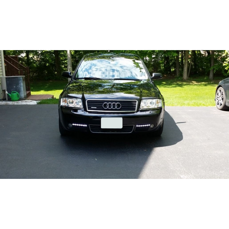 Headlights Angel Eyes Xenon suitable for AUDI A6 4B (C5) (2001-2004) Limo Avant Chrome