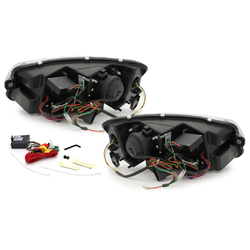 Headlights LED DRL suitable for AUDI A6 4F (2004-2007) Daytime Running Light Chrome