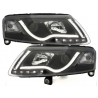 D-LITE LED Headlights suitable for AUDI A6 4F 04-07 DRL Daytime Running Light Black - SWA13SLGXB D-LITE LED Headlights suitable for AUDI A6 4F 04-07 DRL Daytime Running Light Black - SWA13SLGXB