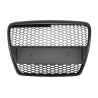 Badgeless Front Grille suitable for AUDI A6 4F C6 (2004-2007) RS Design Matte Black Badgeless Front Grille suitable for AUDI A6 4F C6 (2004-2007) RS Design Matte Black