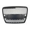 Badgeless Front Grille suitable for AUDI A6 4F C6 (2004-2007) RS Design Matte Black Badgeless Front Grille suitable for AUDI A6 4F C6 (2004-2007) RS Design Matte Black