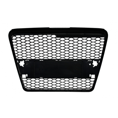 Badgeless Front Grille suitable for AUDI A6 4F C6 (2004-2007) RS Design Piano Black Badgeless Front Grille suitable for AUDI A6 4F C6 (2004-2007) RS Design Piano Black