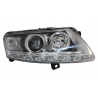 Xenon Headlights DRL suitable for AUDI A6 4F (2004-2009) Chrome Without AFS Xenon Headlights DRL suitable for AUDI A6 4F (2004-2009) Chrome Without AFS