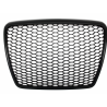 Badgeless Front Grille suitable for AUDI A6 4F2 4F C6 (2004-2011) RS Design Matte Black Badgeless Front Grille suitable for AUDI A6 4F2 4F C6 (2004-2011) RS Design Matte Black
