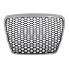 Badgeless Front Grille Suitable for Audi A6 4F2 4F C6 (2004-2011) RS Design Chrome Badgeless Front Grille Suitable for Audi A6 4F2 4F C6 (2004-2011) RS Design Chrome