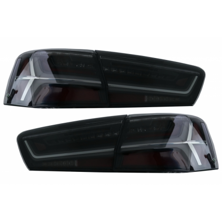 Taillights Full LED suitable for Audi A6 4G C7 Limousine (2011-2014) Smoke Facelift Design with Sequential Dynamic Turning Light Taillights Full LED suitable for Audi A6 4G C7 Limousine (2011-2014) Smoke Facelift Design with Sequential Dynamic Turning Light