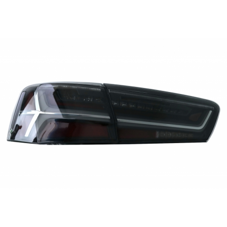 Taillights Full LED suitable for Audi A6 4G C7 Limousine (2011-2014) Smoke Facelift Design with Sequential Dynamic Turning Light Taillights Full LED suitable for Audi A6 4G C7 Limousine (2011-2014) Smoke Facelift Design with Sequential Dynamic Turning Light