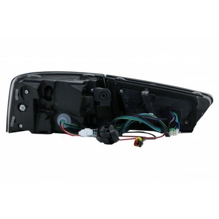 Taillights Full LED suitable for Audi A6 4G C7 Limousine (2011-2014) Smoke Facelift Design with Sequential Dynamic Turning Light Taillights Full LED suitable for Audi A6 4G C7 Limousine (2011-2014) Smoke Facelift Design with Sequential Dynamic Turning Light