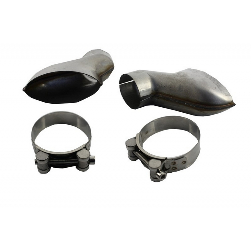 Rear Bumper Valance Diffuser & Exhaust Tips suitable for AUDI A6 C7 4G Limousine Avant (2010-2014) RS6 Design