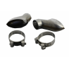 Rear Bumper Valance Diffuser & Exhaust Tips suitable for AUDI A6 C7 4G Limousine Avant (2010-2014) RS6 Design Rear Bumper Valance Diffuser & Exhaust Tips suitable for AUDI A6 C7 4G Limousine Avant (2010-2014) RS6 Design