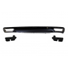 Rear Bumper Valance Diffuser & Exhaust Tips A6 4G (2010-2014) Facelift W12 Design Rear Bumper Valance Diffuser & Exhaust Tips A6 4G (2010-2014) Facelift W12 Design