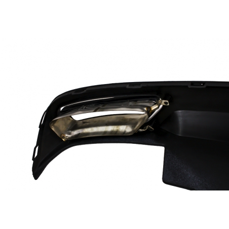 Rear Bumper Valance Diffuser & Exhaust Tips A6 4G (2010-2014) Facelift W12 Design Rear Bumper Valance Diffuser & Exhaust Tips A6 4G (2010-2014) Facelift W12 Design