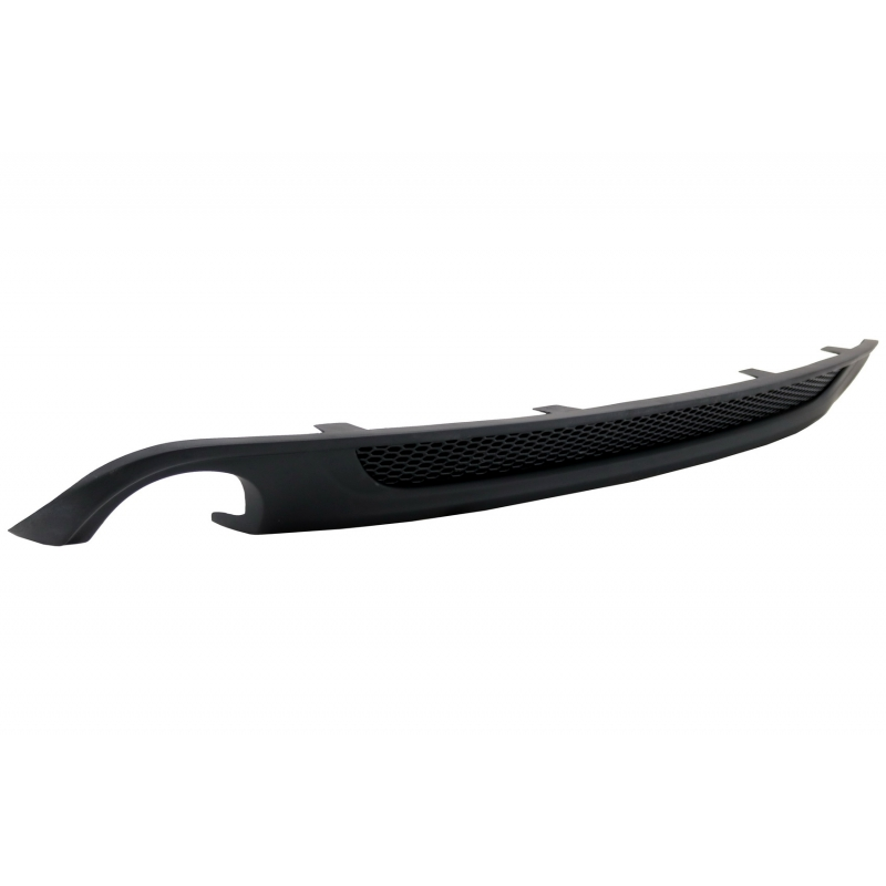Rear Bumper Valance Diffuser With Double Outlet suitable for AUDI A6 4G (2012-2015) S-line S6 Design