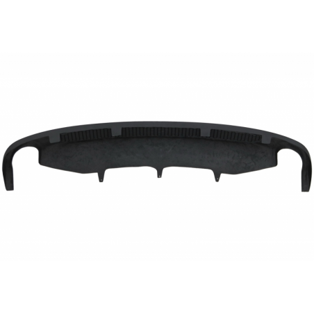 Rear Bumper Valance Diffuser With Double Outlet suitable for AUDI A6 4G (2012-2015) S-line S6 Design Rear Bumper Valance Diffuser With Double Outlet suitable for AUDI A6 4G (2012-2015) S-line S6 Design