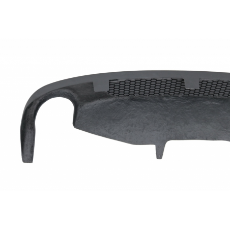 Rear Bumper Valance Diffuser With Double Outlet suitable for AUDI A6 4G (2012-2015) S-line S6 Design Rear Bumper Valance Diffuser With Double Outlet suitable for AUDI A6 4G (2012-2015) S-line S6 Design