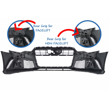 Front Bumper suitable for AUDI A6 C7 4G (2011-2015) RS6 Design W/O Central Grille Front Bumper suitable for AUDI A6 C7 4G (2011-2015) RS6 Design W/O Central Grille