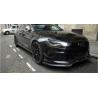 Front Bumper Add-On Spoiler Lip suitable for AUDI A6 C7 4G RS6 (2011-2018) Real Carbon Front Bumper Add-On Spoiler Lip suitable for AUDI A6 C7 4G RS6 (2011-2018) Real Carbon