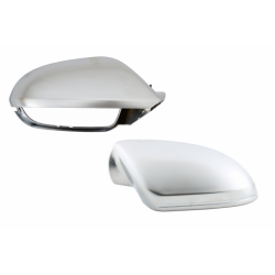 Mirror Covers suitable for Audi A6 4G C7 (2011-2014) Limousine Avant Complete Housing Extinction Aluminium RS6 Design