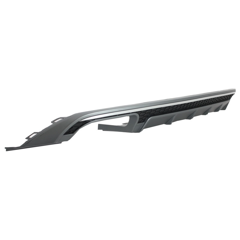 Rear Bumper Valance Diffuser suitable for AUDI A6 4G Facelift (2015-2018) Sedan Limousine S6 Design