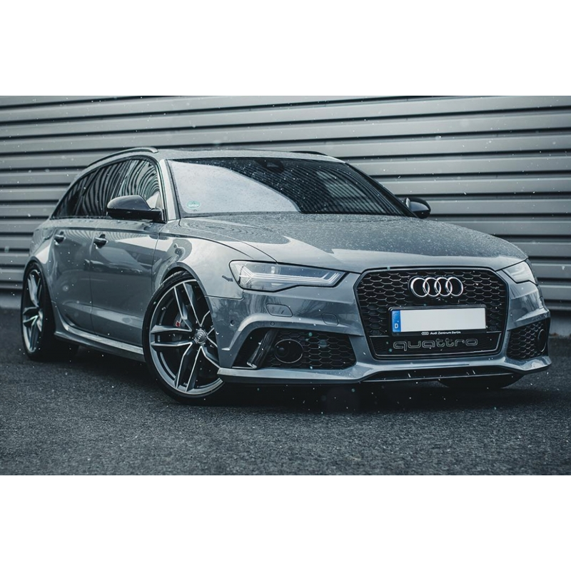 Front Bumper suitable for AUDI A6 C7 4G Facelift (2015-2018) RS6 Design W/O Grille