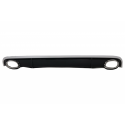 Suitable for AUDI A7 4G (2010-2014) Rear Bumper Valance Air Diffuser & Exhaust Tips RS7 Design