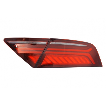 Suitable for AUDI A7 4G Facelift Light Bar Design (2010-2014) LED Taillights Cherry Red/Smoke Suitable for AUDI A7 4G Facelift Light Bar Design (2010-2014) LED Taillights Cherry Red/Smoke