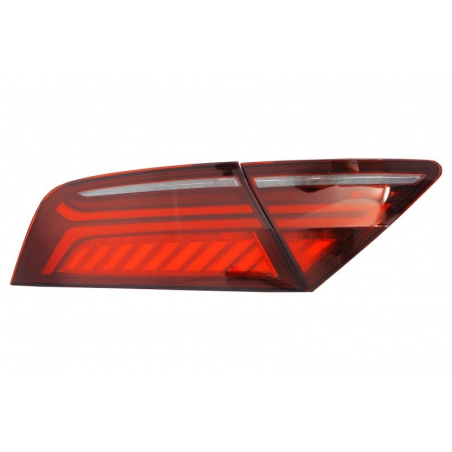 Suitable for AUDI A7 4G Facelift Light Bar Design (2010-2014) LED Taillights Cherry Red/Smoke Suitable for AUDI A7 4G Facelift Light Bar Design (2010-2014) LED Taillights Cherry Red/Smoke