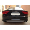 Rear Bumper Valance Air Diffuser suitable for AUDI A7 4G Non-Facelift (2010-2014) S7 Design Rear Bumper Valance Air Diffuser suitable for AUDI A7 4G Non-Facelift (2010-2014) S7 Design