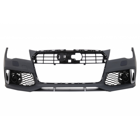 Front Bumper suitable for AUDI A7 4G Pre-Facelift (2010-2014) RS7 Design Without Central Grille