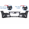 Front Bumper suitable for AUDI A7 4G Pre-Facelift (2010-2014) RS7 Design Without Central Grille Front Bumper suitable for AUDI A7 4G Pre-Facelift (2010-2014) RS7 Design Without Central Grille