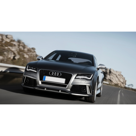 Front Bumper suitable for AUDI A7 4G Pre-Facelift (2010-2014) RS7 Design Without Central Grille