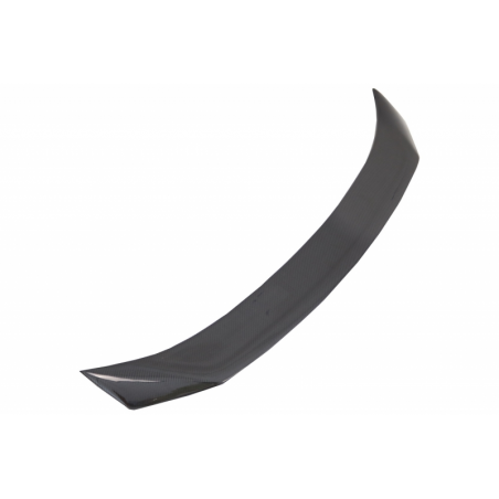 Trunk Boot Lid Spoiler suitable for AUDI A7 4G8 S7 RS7 (2011-2017) KZ Style Real Carbon