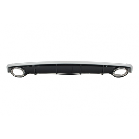 Audi A7 4G Facelift (2015+) Rear Bumper Valance Diffuser & Exhaust Tips RS7 Design suitable for Standard Edition Bumper (SE) Audi A7 4G Facelift (2015+) Rear Bumper Valance Diffuser & Exhaust Tips RS7 Design suitable for Standard Edition Bumper (SE)