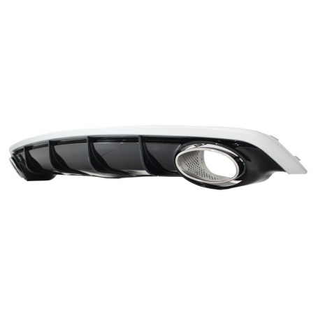 Audi A7 4G Facelift (2015+) Rear Bumper Valance Diffuser & Exhaust Tips RS7 Design suitable for Standard Edition Bumper (SE) Audi A7 4G Facelift (2015+) Rear Bumper Valance Diffuser & Exhaust Tips RS7 Design suitable for Standard Edition Bumper (SE)