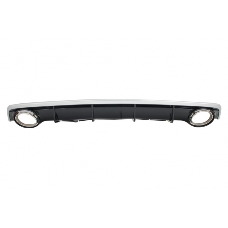 Suitable for AUDI A7 4G Facelift (2015+) S7 S-line Rear Bumper Valance Diffuser & Exhaust Tips RS7 Design Suitable for AUDI A7 4G Facelift (2015+) S7 S-line Rear Bumper Valance Diffuser & Exhaust Tips RS7 Design