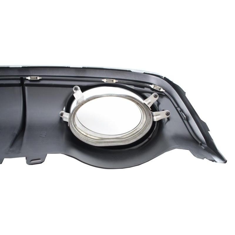 Suitable for AUDI A7 4G Facelift (2015+) S7 S-line  Rear Bumper Valance Diffuser & Exhaust Tips RS7 Design