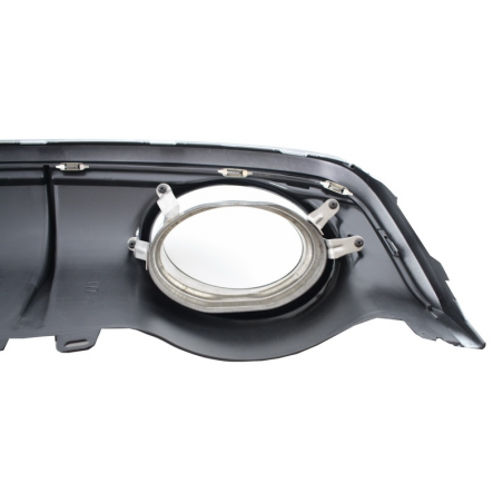 Suitable for AUDI A7 4G Facelift (2015+) S7 S-line Rear Bumper Valance Diffuser & Exhaust Tips RS7 Design Suitable for AUDI A7 4G Facelift (2015+) S7 S-line Rear Bumper Valance Diffuser & Exhaust Tips RS7 Design
