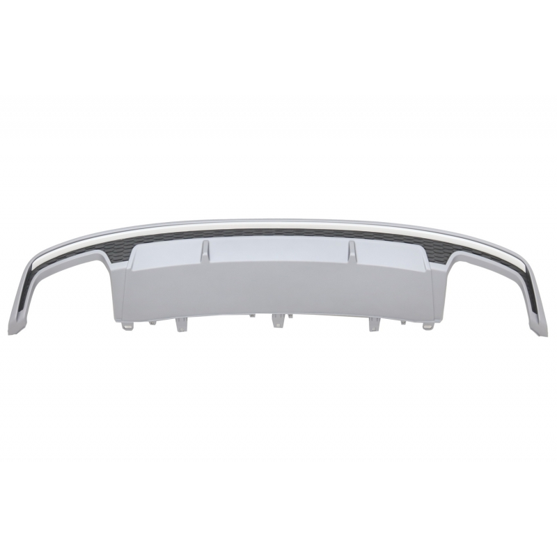 Rear Bumper Valance Air Diffuser suitable for AUDI A7 4G Facelift (2015-2018) S7 Design