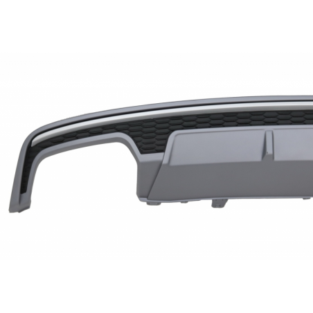 Rear Bumper Valance Air Diffuser suitable for AUDI A7 4G Facelift (2015-2018) S7 Design Rear Bumper Valance Air Diffuser suitable for AUDI A7 4G Facelift (2015-2018) S7 Design